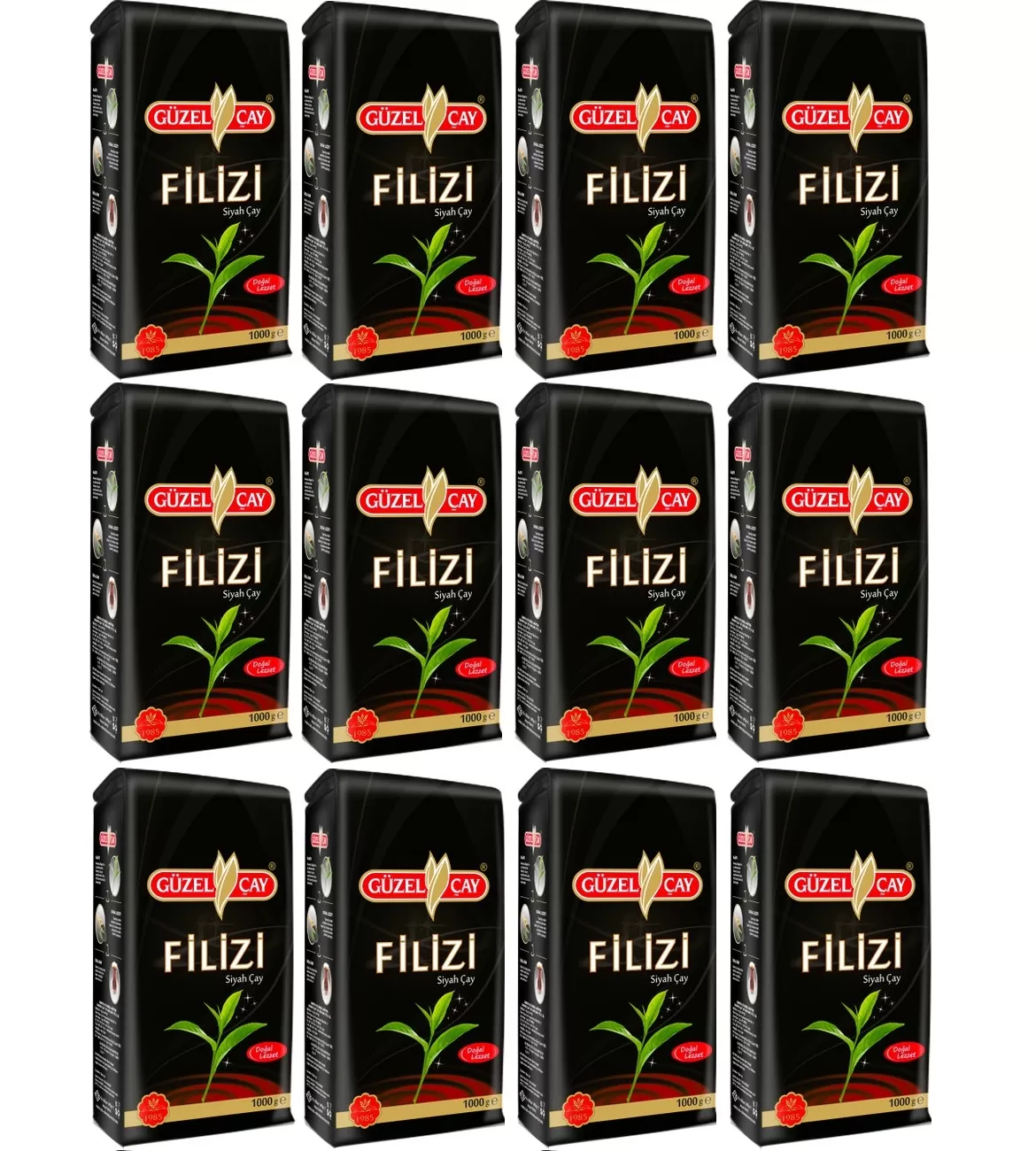 Güzel Çay Filizi Siyah Çay 12x1 Kg