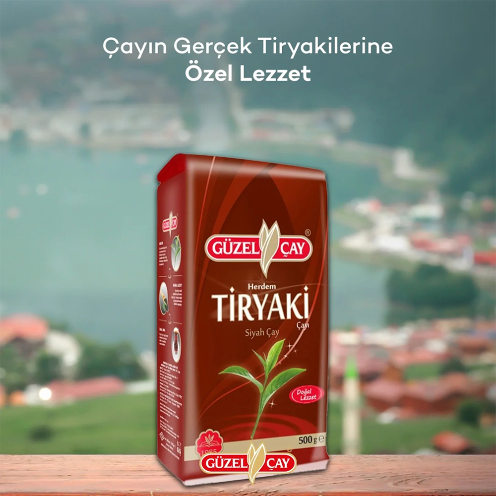 Güzel Çay Tiryaki Siyah Çay 4x1 Kg