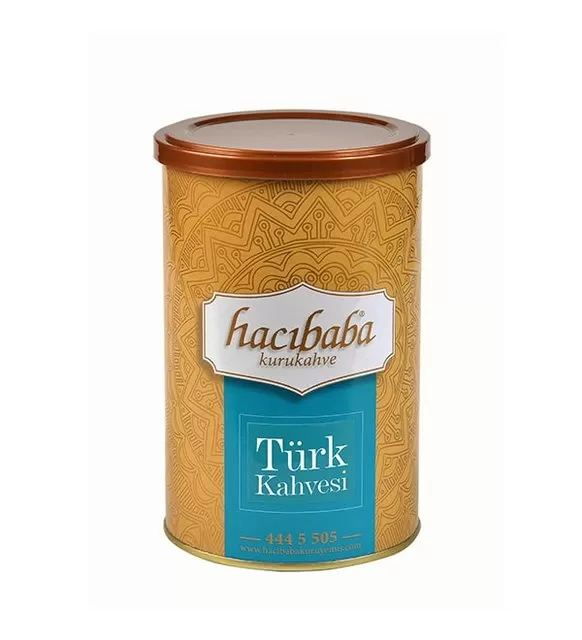 Hacıbaba Türk Kahvesi 2x250 gr Kutu