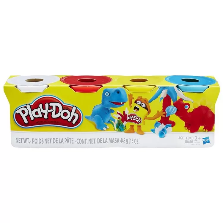 Hasbro Play Doh 4'lü Oyun Hamuru