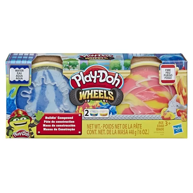 Hasbro Play Doh İnşaat Hamuru Ateş ve Su
