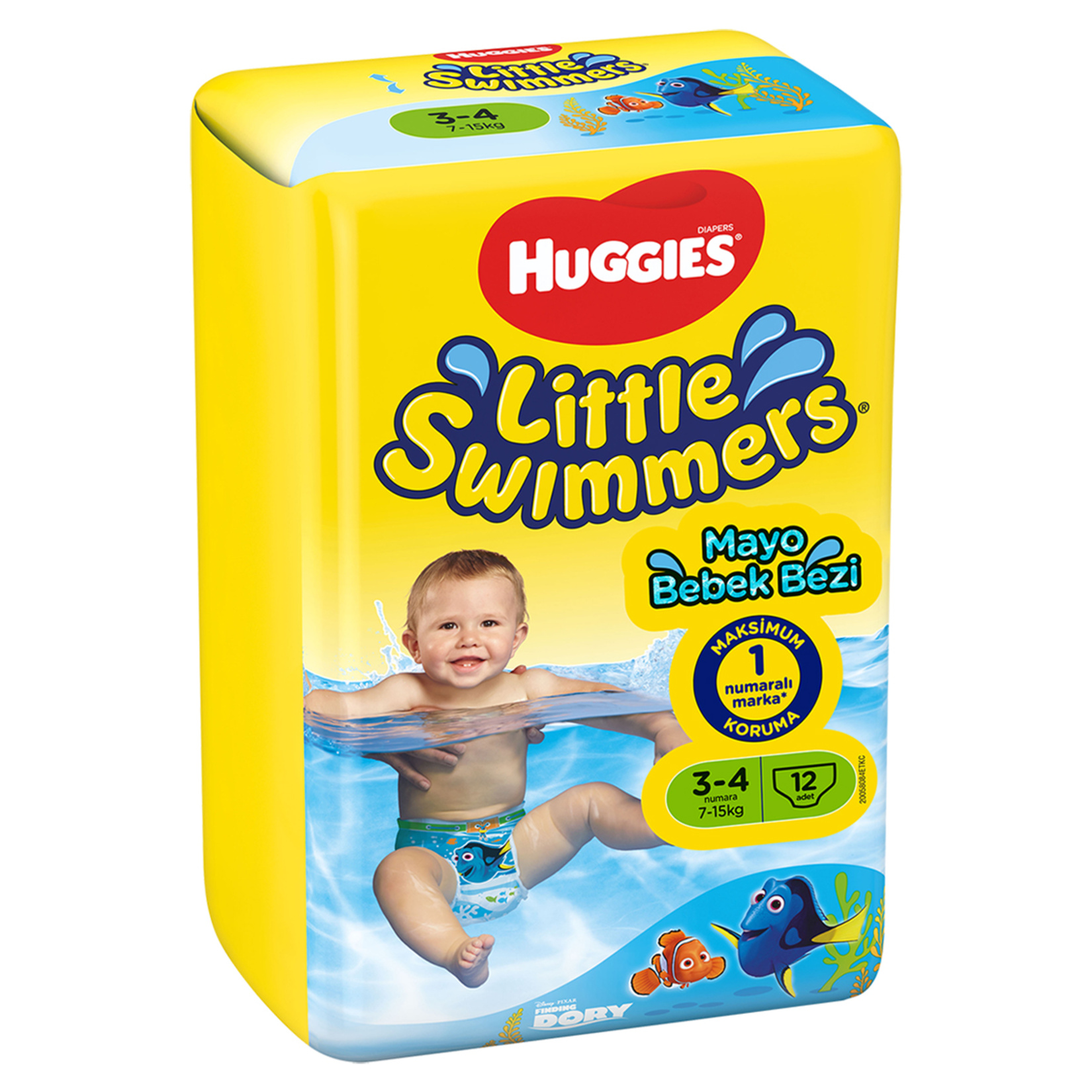 Huggies Little Swimmers Mayo Bebek Bezi 3-4 Yaş 12x6 72 Adet Huggies Little Swimmers Mayo Bebek Bezi 3-4 Yaş 12x6 72 Adet