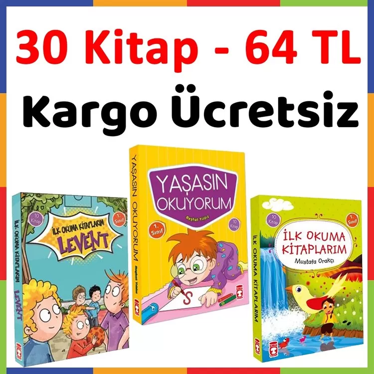 İlk Okuma Kitaplarım 3 Set