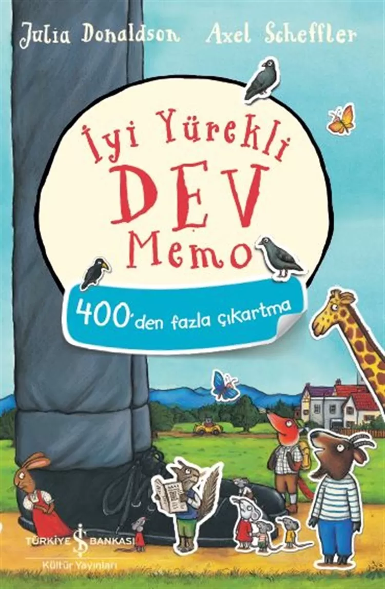 İyi Yürekli Dev Memo Çıkartmalı Etkinlik Kitabı