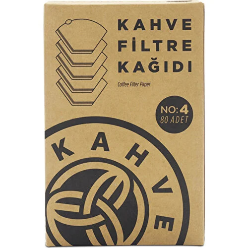 Kahve Dünyası Filtre Kahve Kağıdı 4 No 80'li