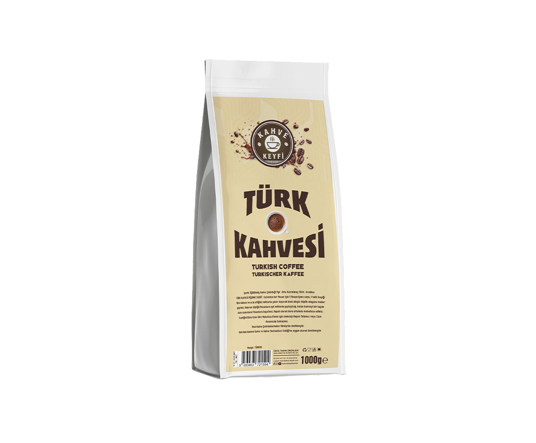 Kahve Keyfi Türk Kahvesi 1000 gr 3 Adet