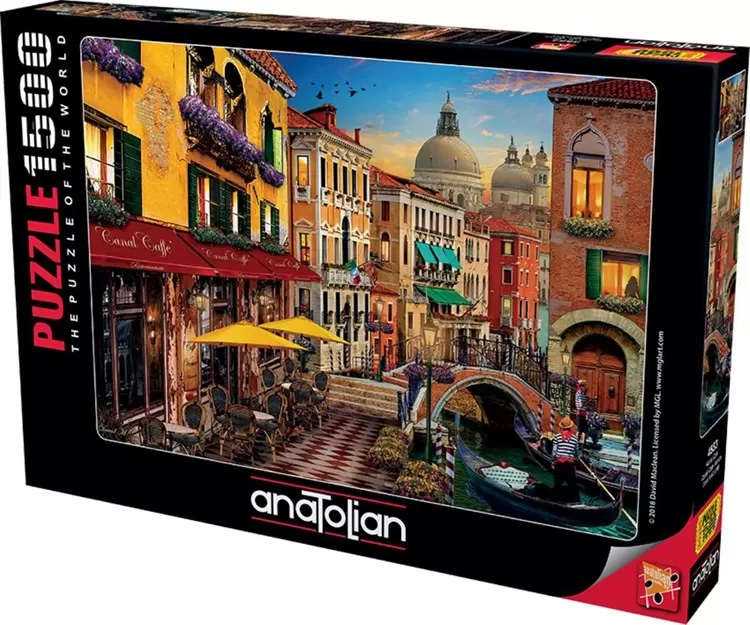 Kanal Cafe 1500 parça Anatolian Puzzle
