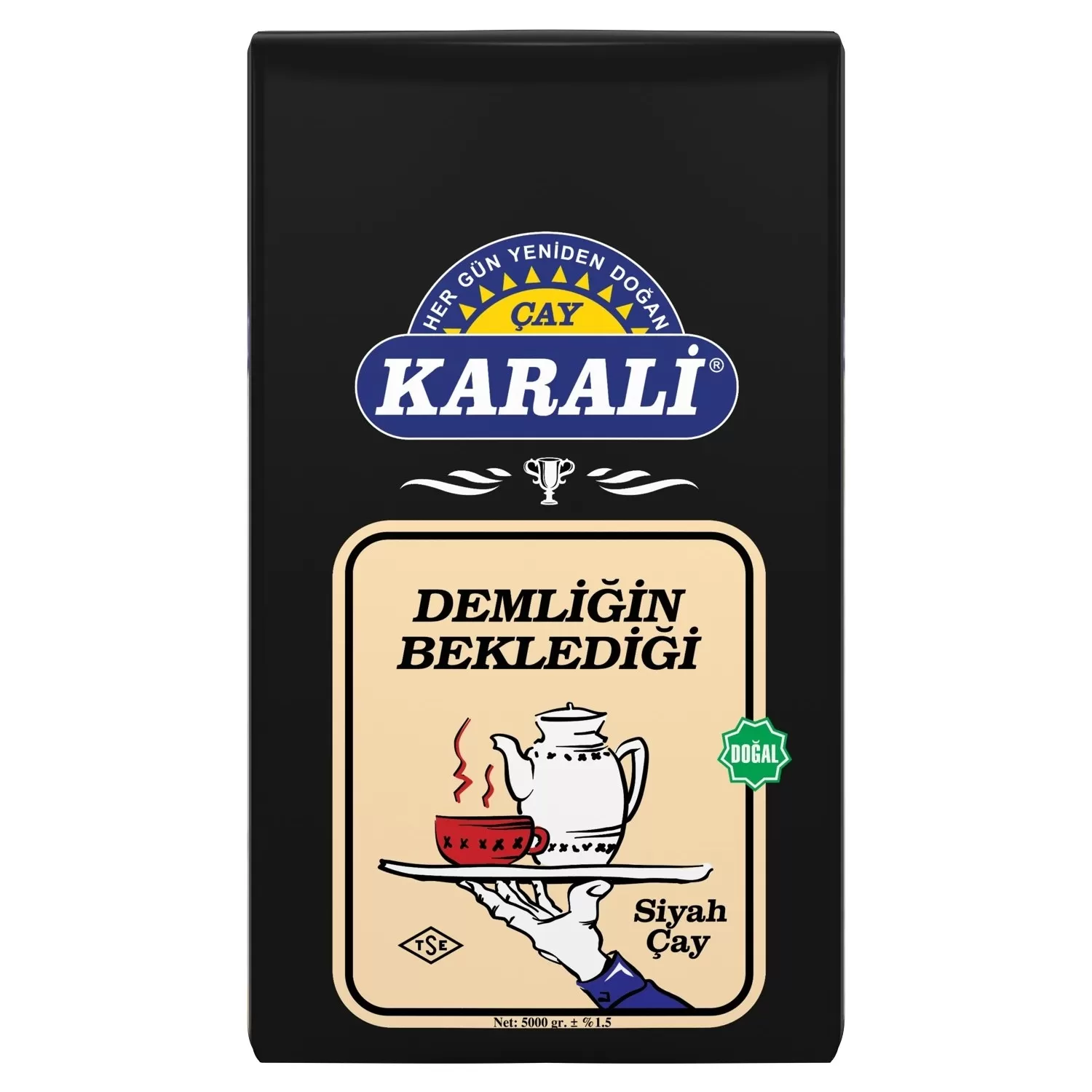 Karali Demliğin Bekledği Siyah Çay 2x5000 gr