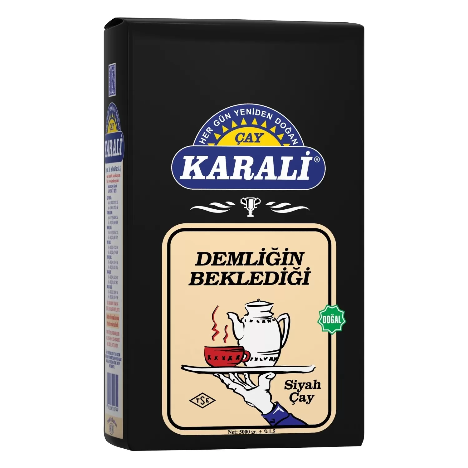 Karali Demliğin Bekledği Siyah Çay 2x5000 gr