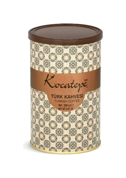 Kocatepe Türk Kahvesi Teneke 250 gr