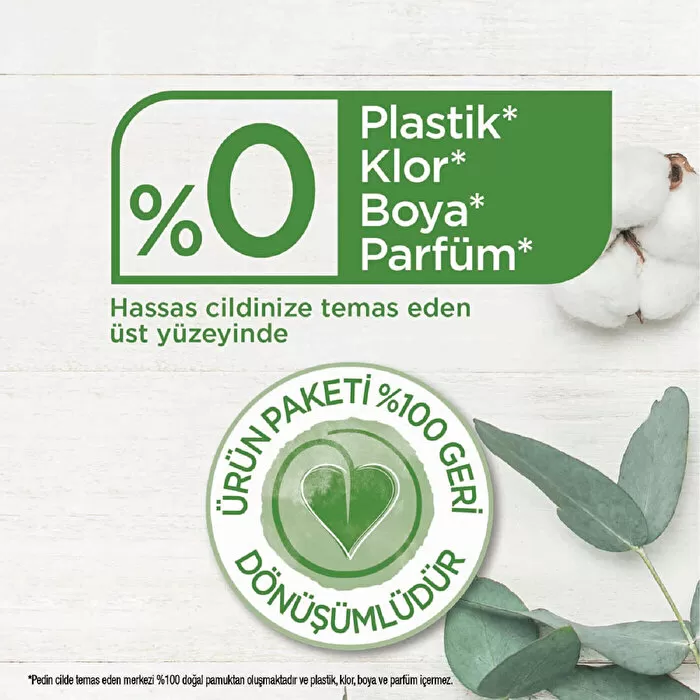 Kotex Natural Ped Gece 14 Adet