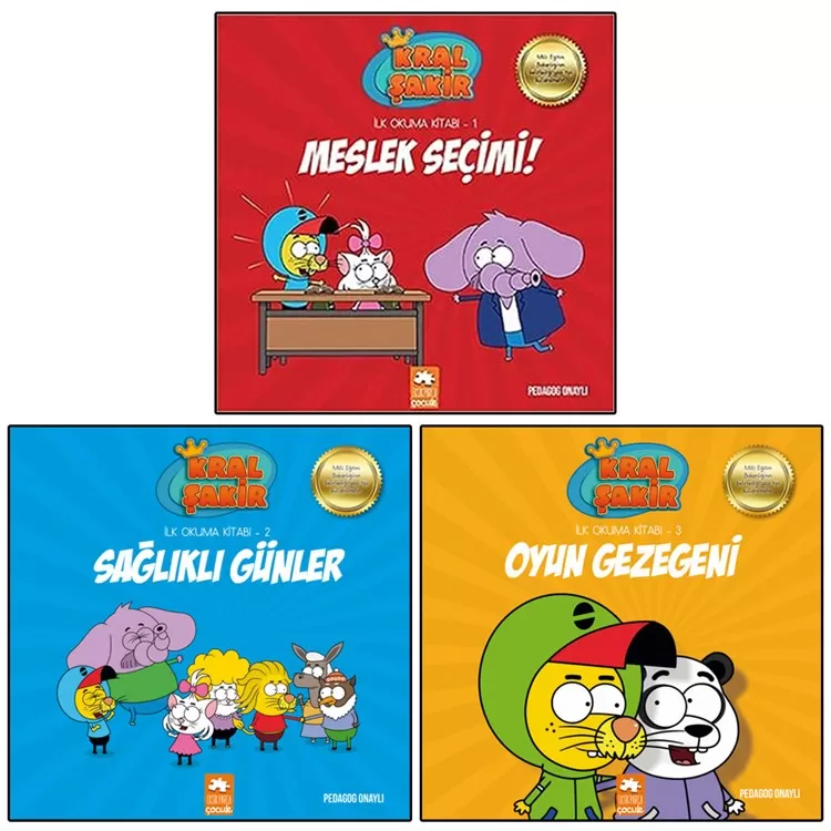 Kral Şakir İlk Okuma Seti 1