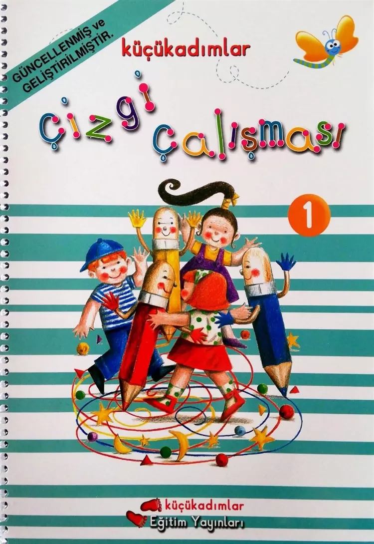Küçükadımlar Okul Öncesi Çizgi Çalışması Seti