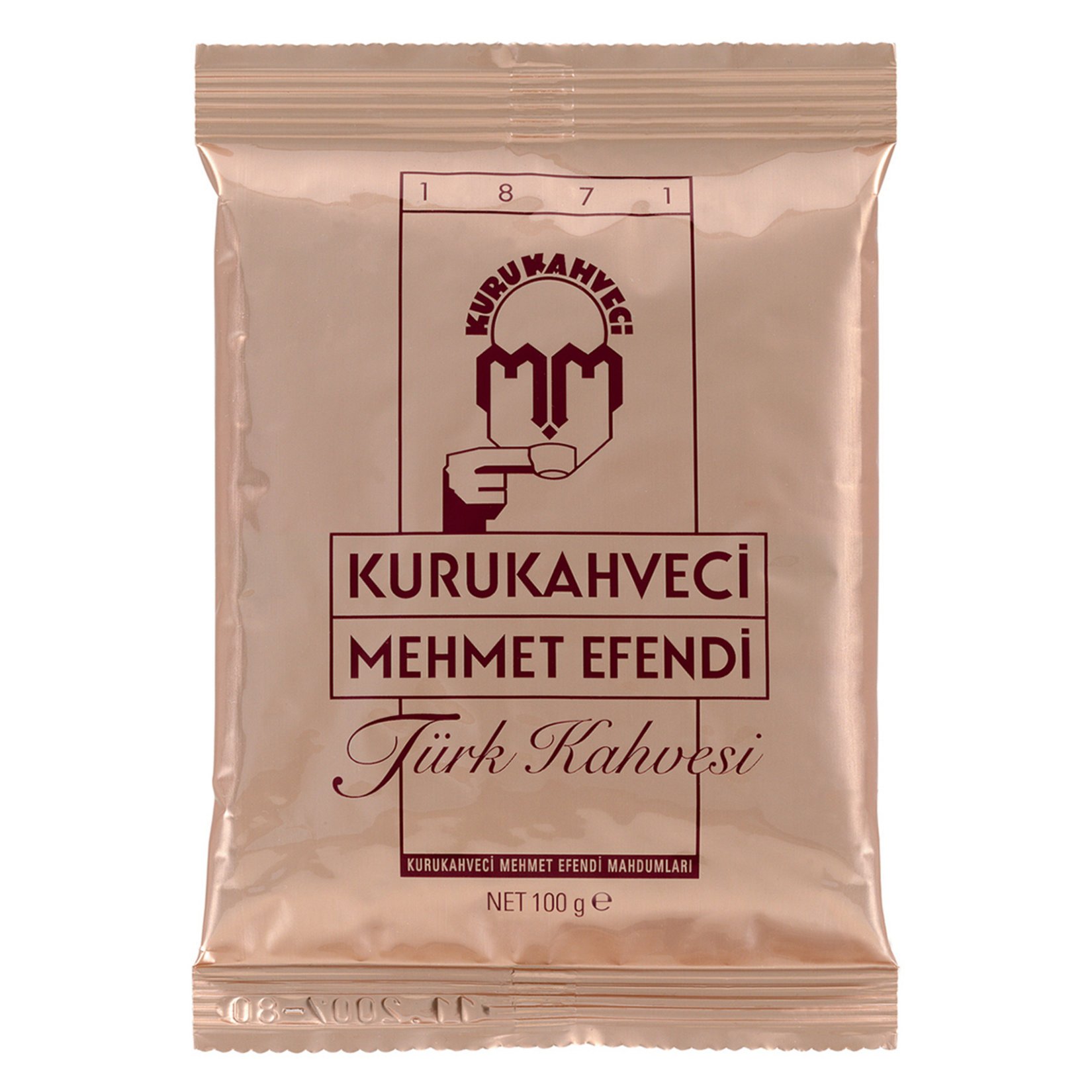 Kuru Kahveci Mehmet Efendi Türk Kahvesi 25x100 gr