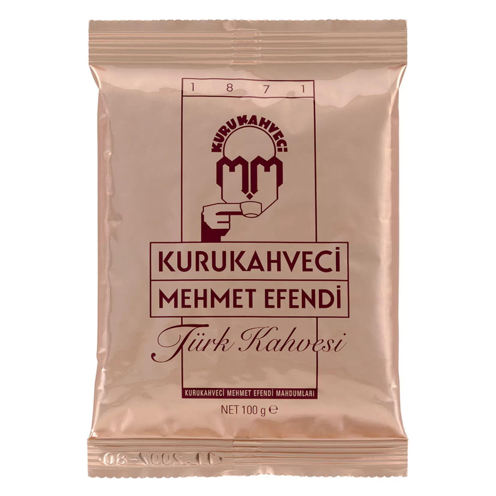 Kuru Kahveci Mehmet Efendi Türk Kahvesi 8x100 gr