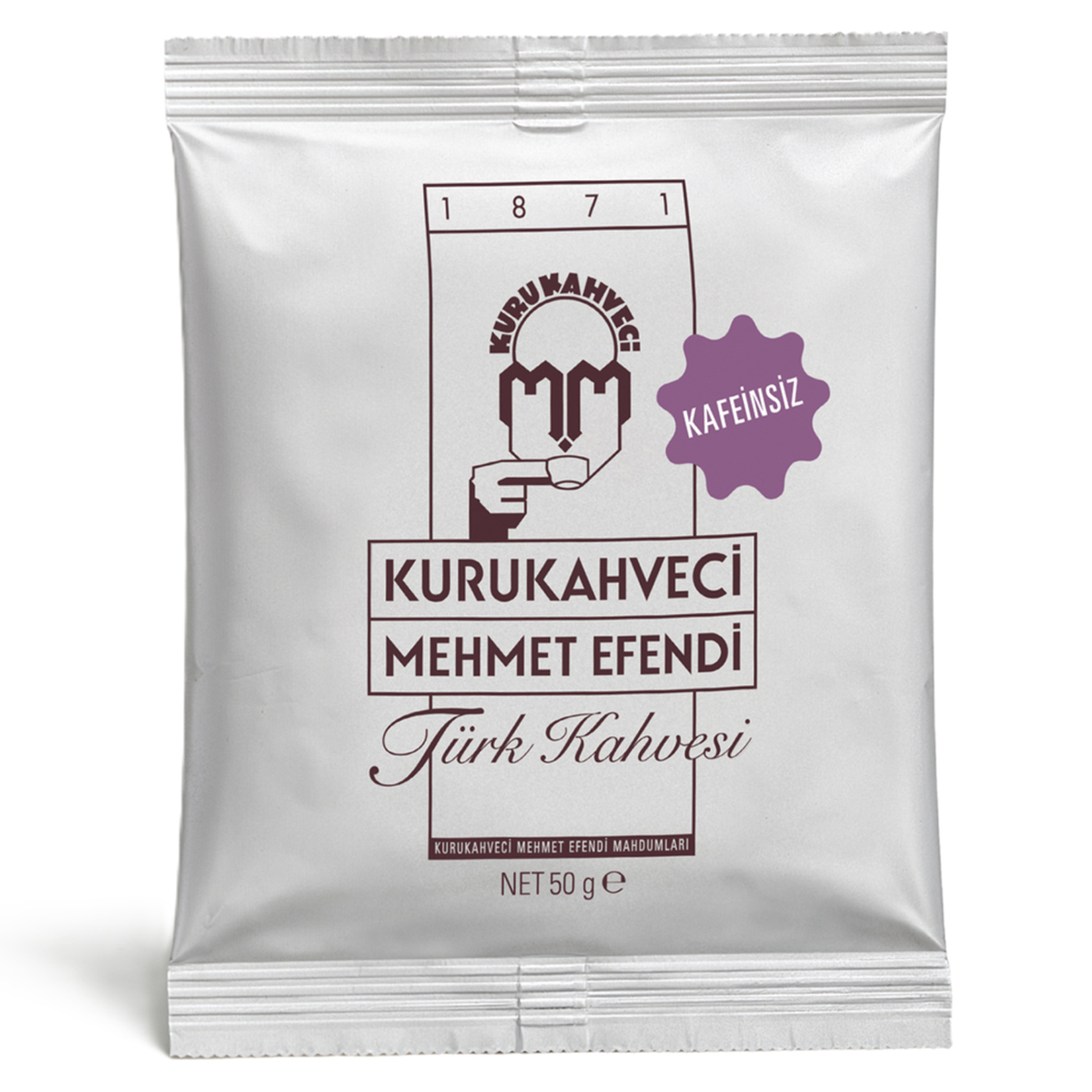 Kurukahveci Mehmet Efendi Kafeinsiz Türk Kahvesi 50 Gr