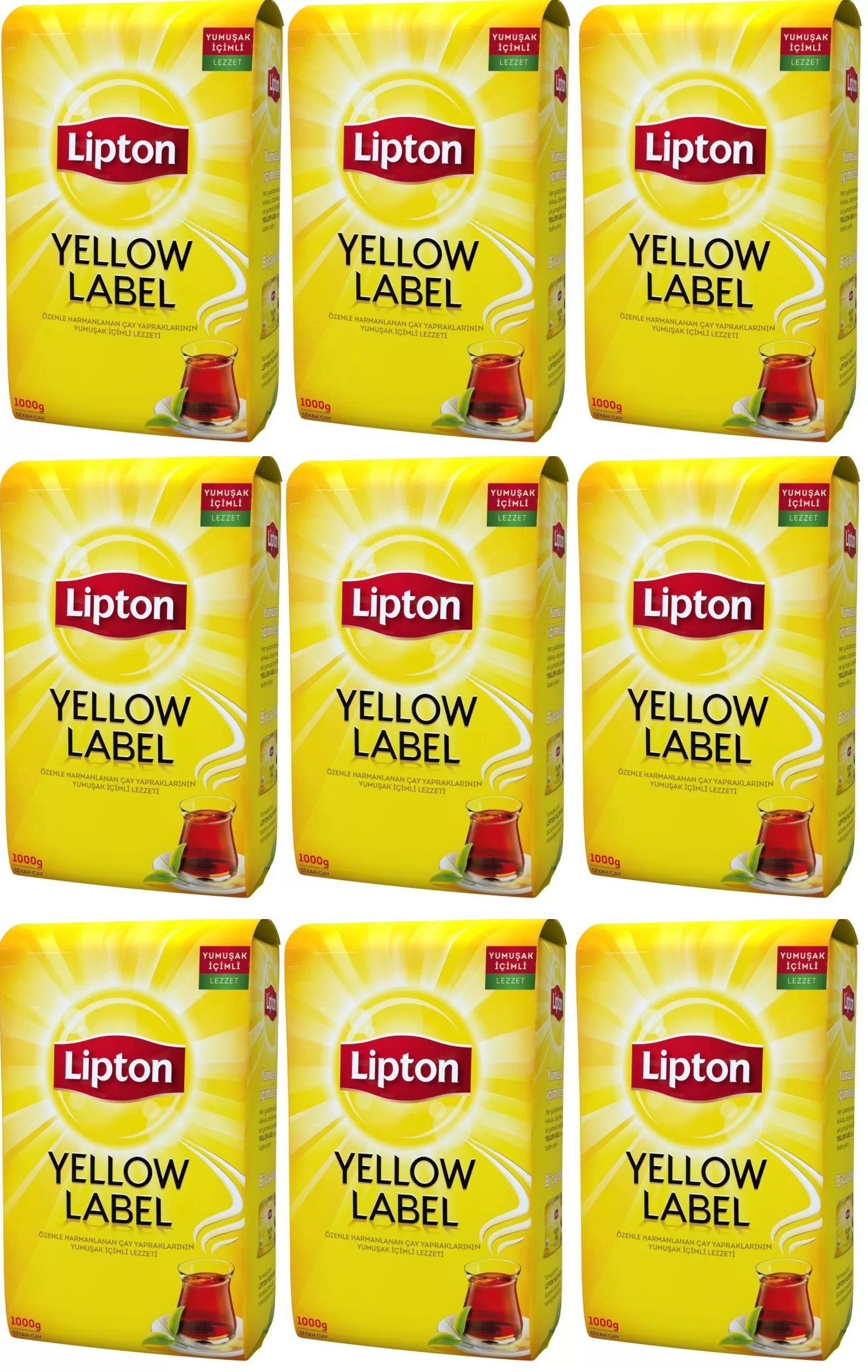 Lipton Yellow Label Siyah Çay 9x1 Kg Lipton Yellow Label Siyah Çay 9x1 Kg