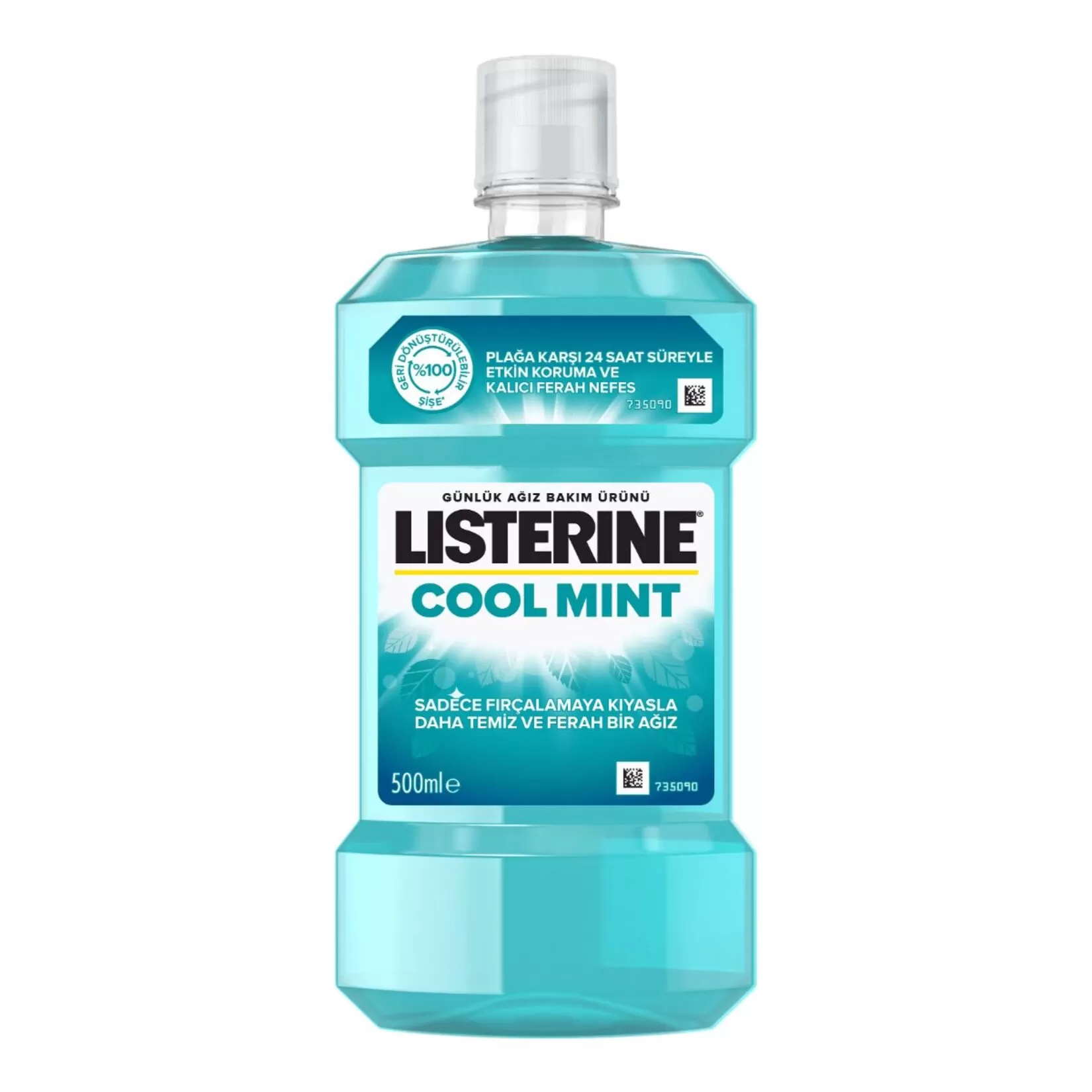 Listerine Cool Mınt Ağız Bakım Suyu 500x4 2000 Ml
