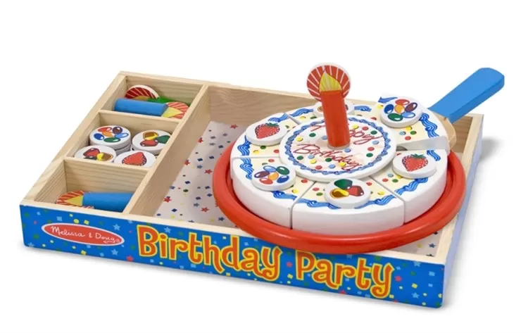 Melissa & Doug Ahşap Doğum Günü Partisi