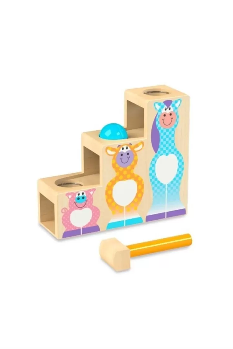 Melissa & Doug Ahşap Çak Yuvarla - Basamaklar