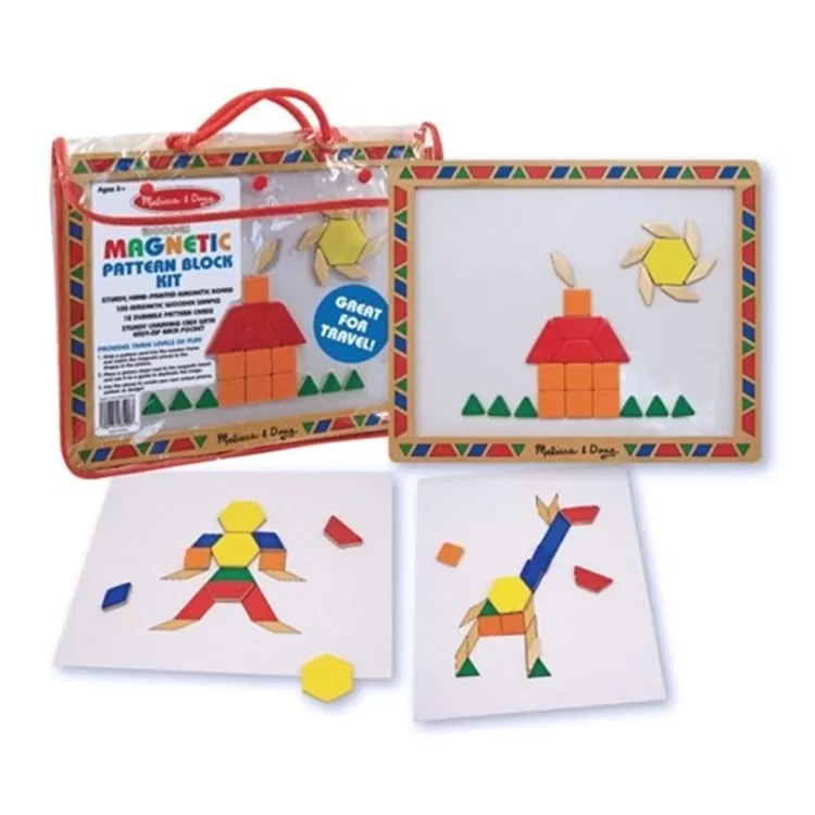 Melissa & Doug Ahşap Mıknatıslı Tahta - Şekiller