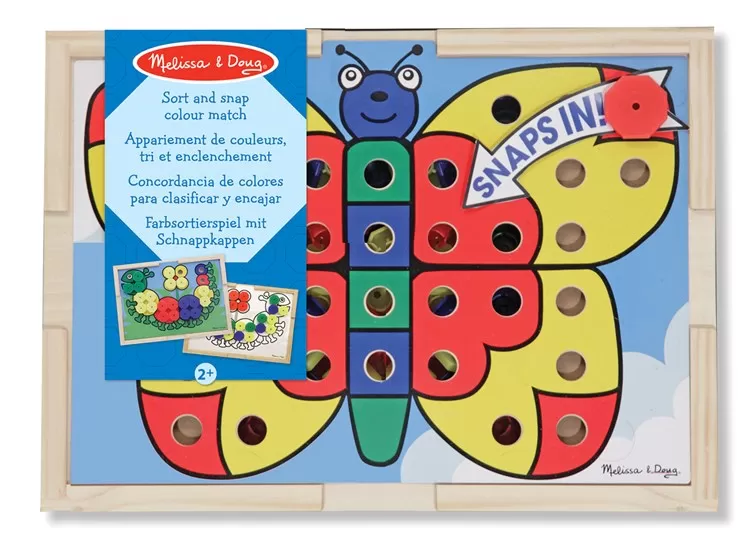 Melissa & Doug Ahşap Diz Yerleştir - Renkler