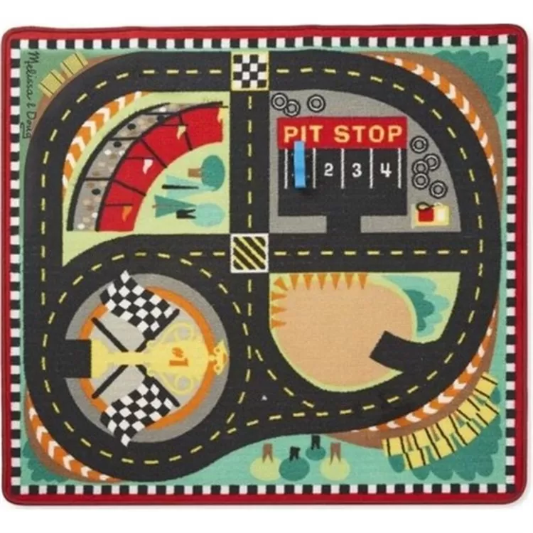 Melissa&Doug Oyun Halı Seti - Yarış Arabaları
