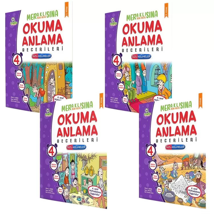 Meraklısına Yeni Nesil Okuma Anlama Becerileri - 4. Sınıf