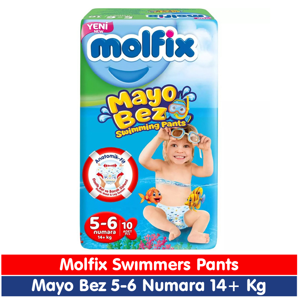 Molfix Mayo Bez 5-6 Numara 10 Adet