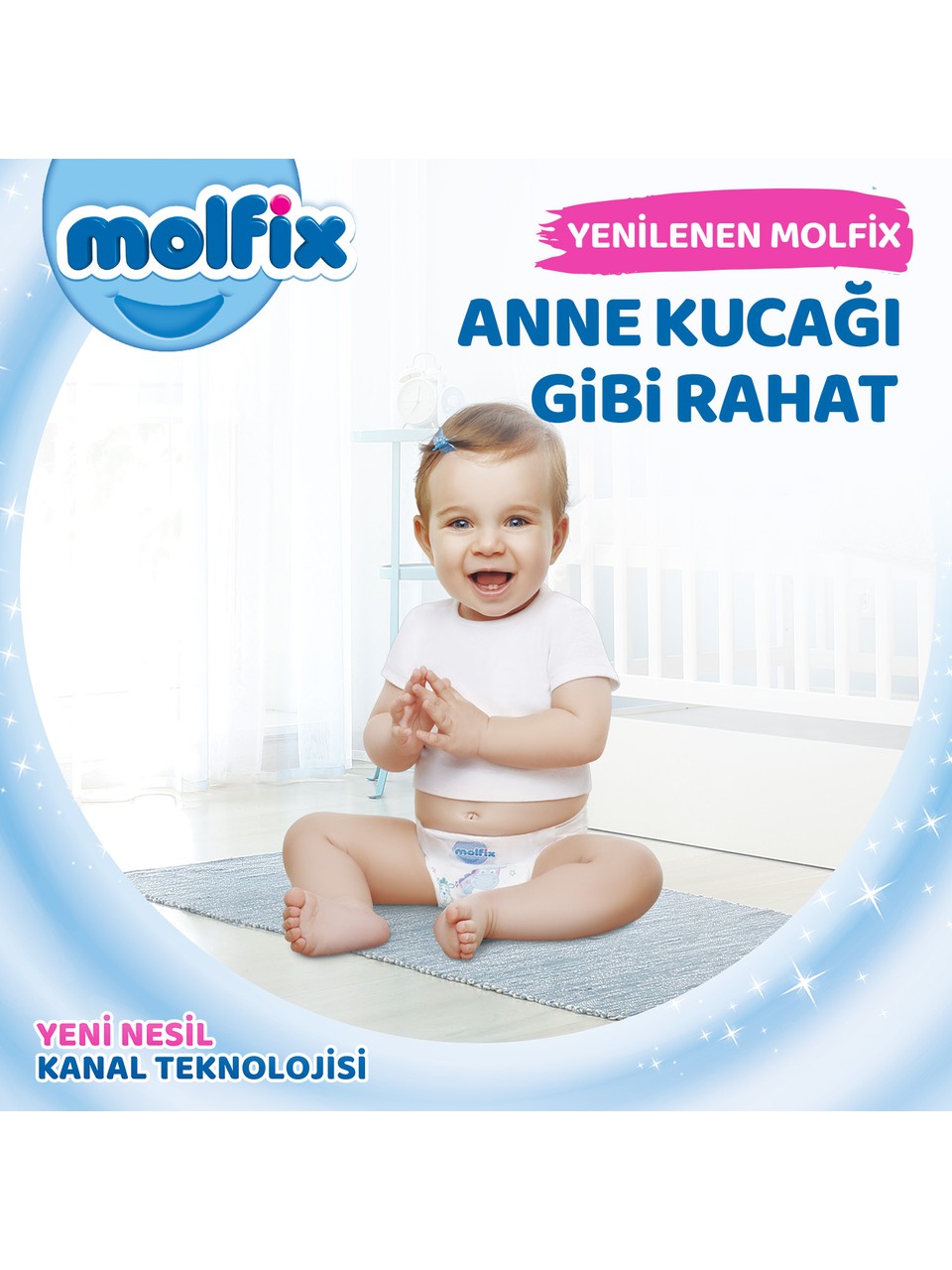 Molfix Mega Paket Bebek Bezi 6 Beden 80 Adet