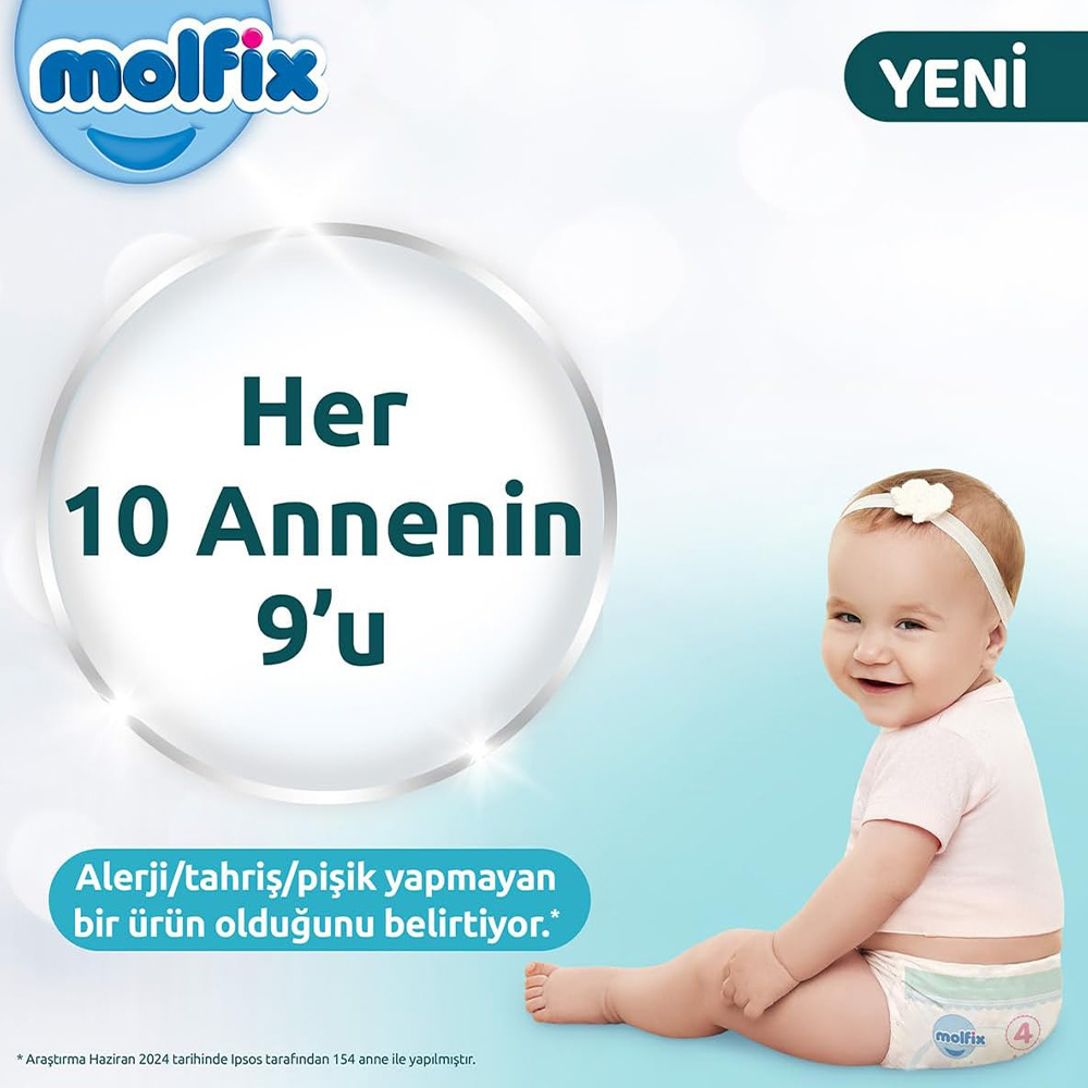 Molfix Premium Ultra Fırsat Paketi 6 Beden 54x2 108 Adet