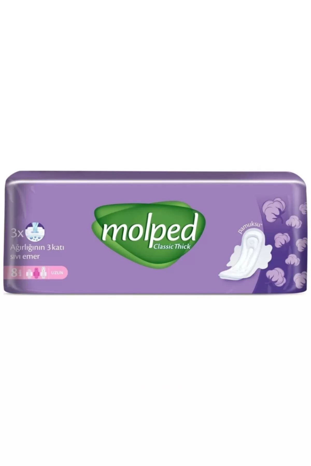 Molped Classic Thick Ped Uzun 8x5 40 Adet