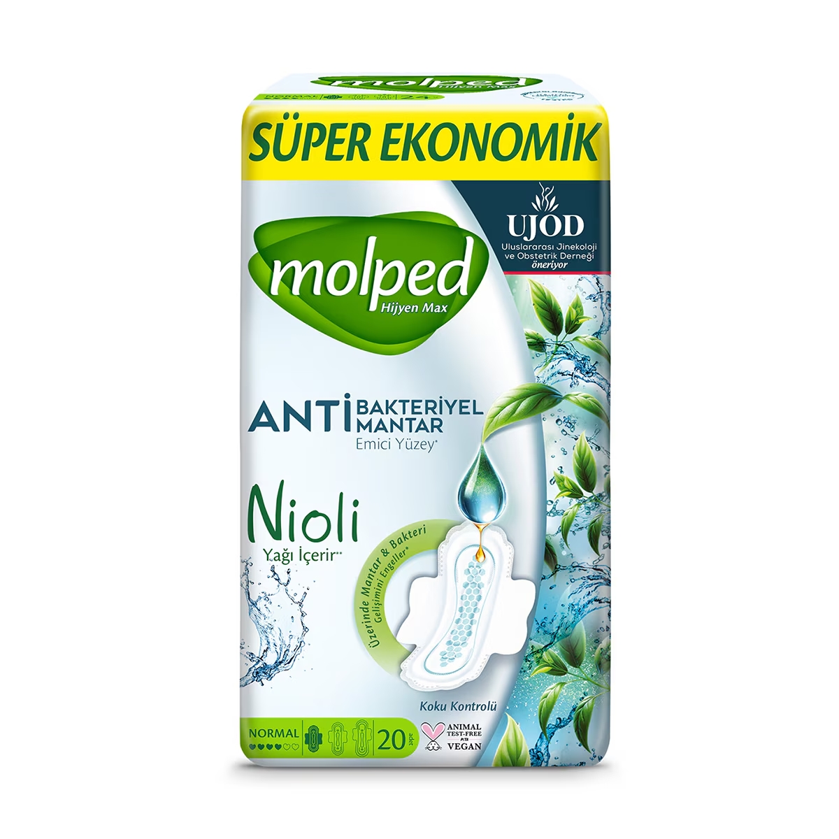 Molped Hijyen Max Normal Ped Süper Ekonomik Paket 20x4 80 Adet