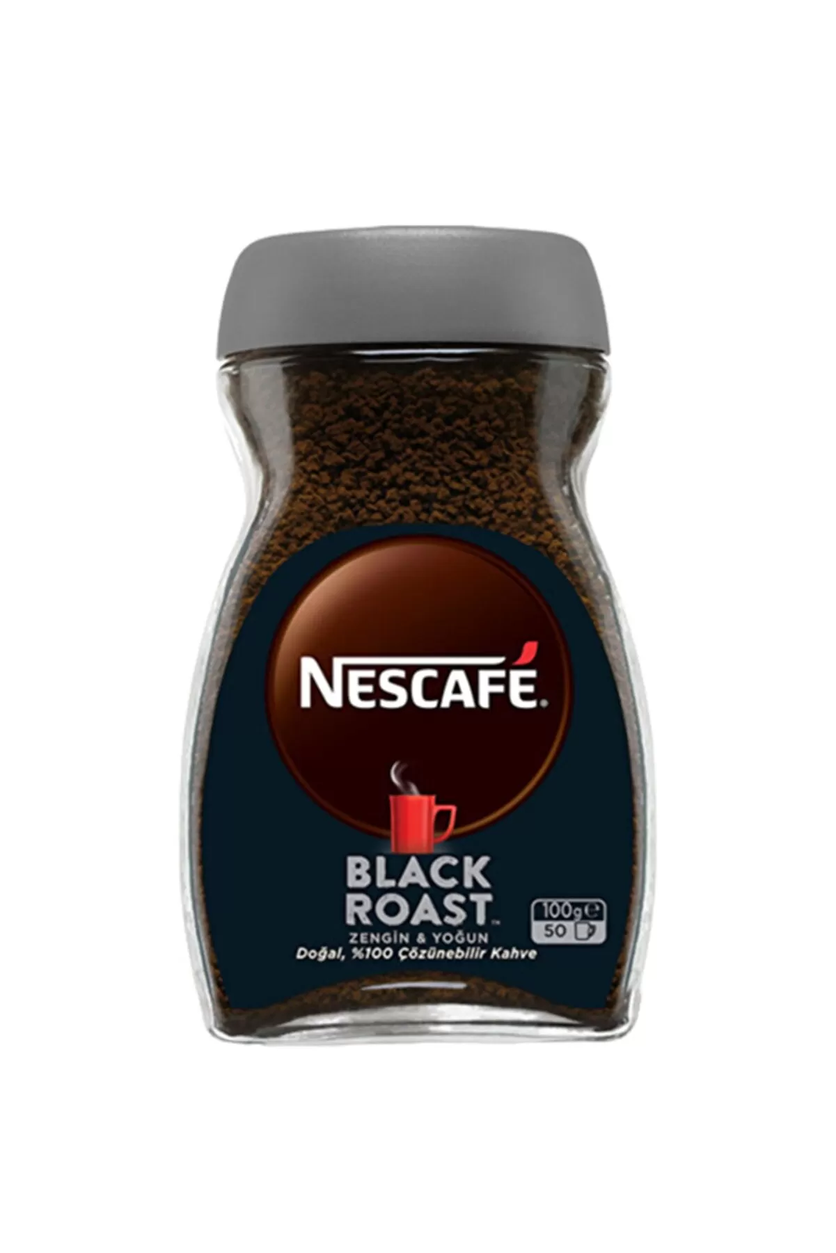 Nescafe Black Roast Soluble Coffee 100 gr Kavonoz