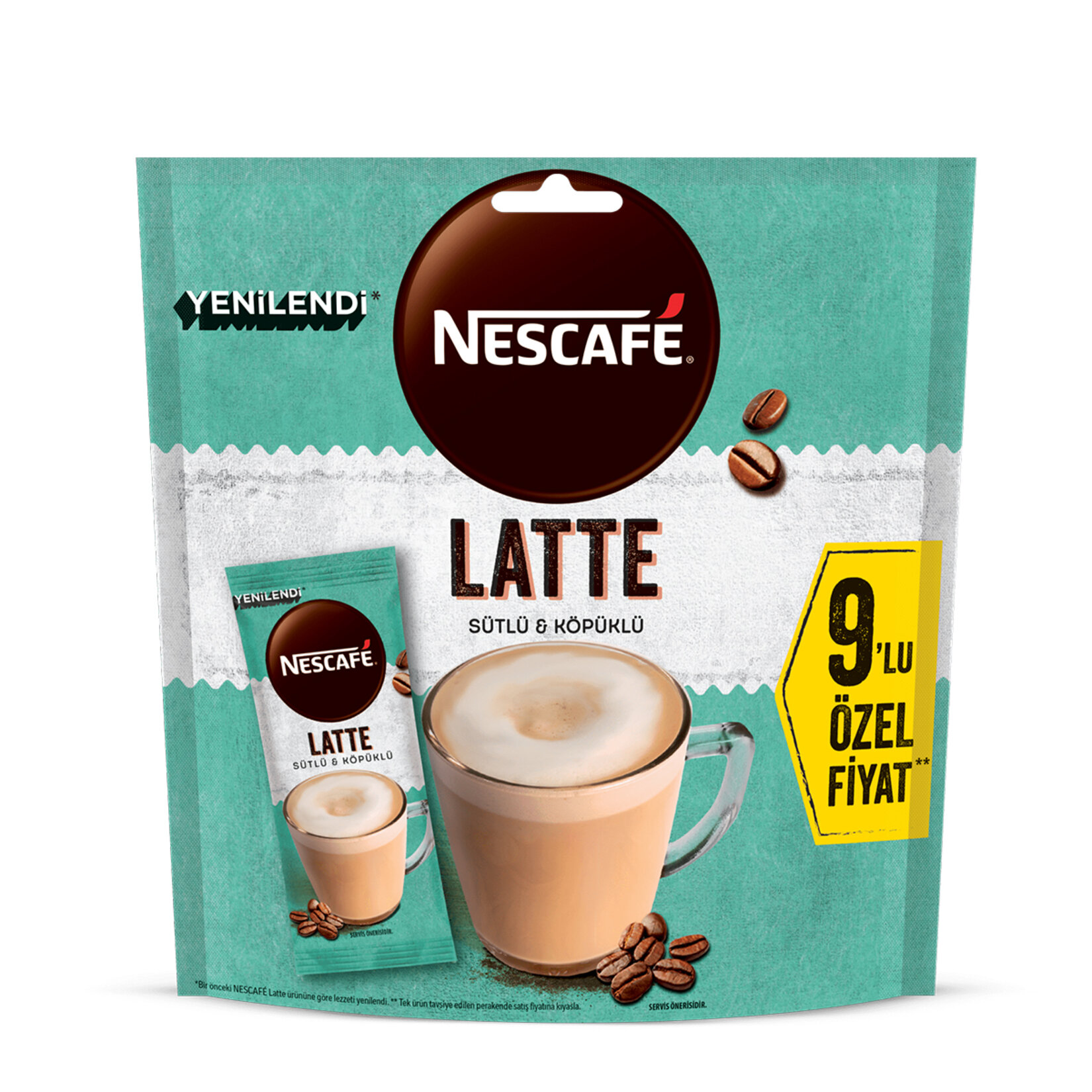 Nescafe Latte Kahve 9 Adet 3 Paket