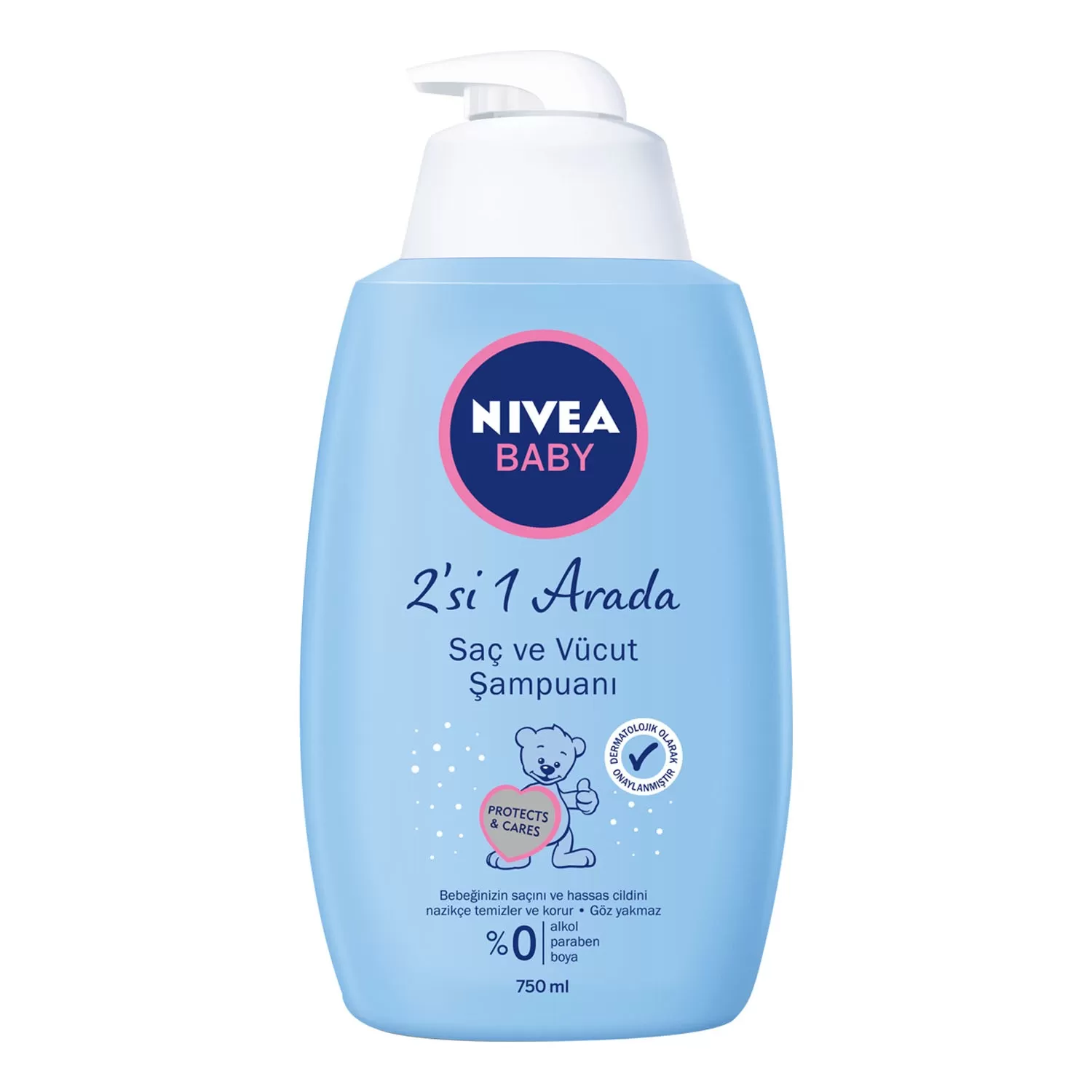 Nivea Baby Şampuan 750x4 3000 ML
