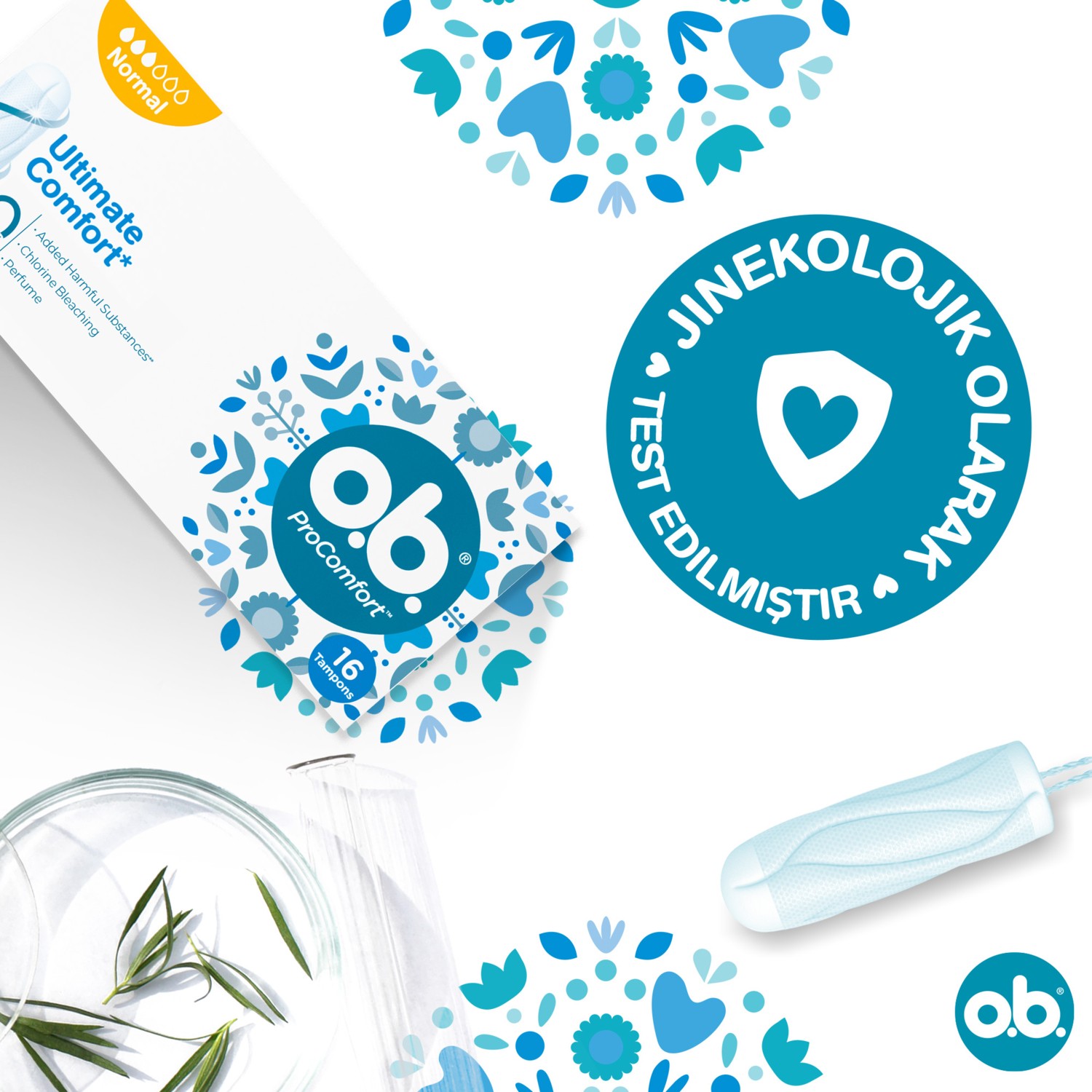 O.B. Tampon Normal 16x5 80 Adet O.B. Tampon Normal 16x5 80 Adet