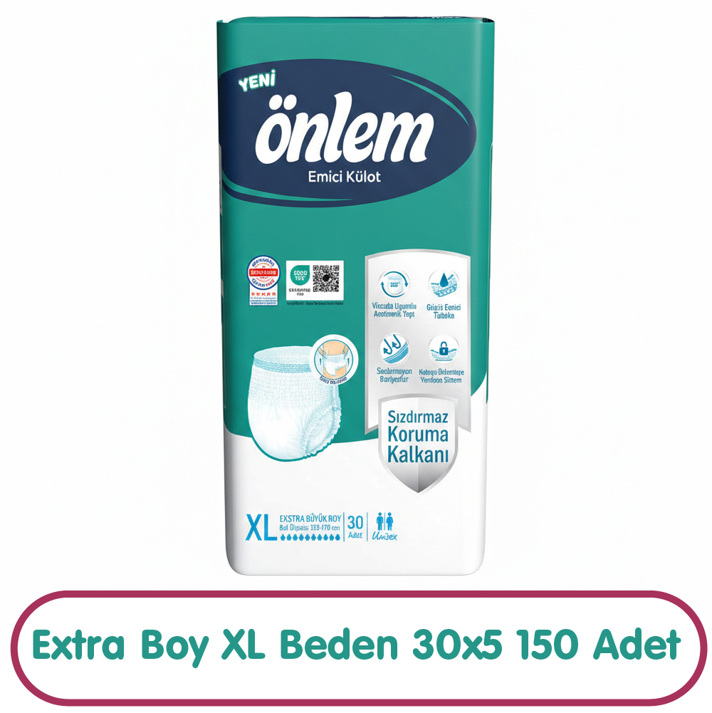 Önlem Emici Külot Xl Beden 30x5 150 Adet
