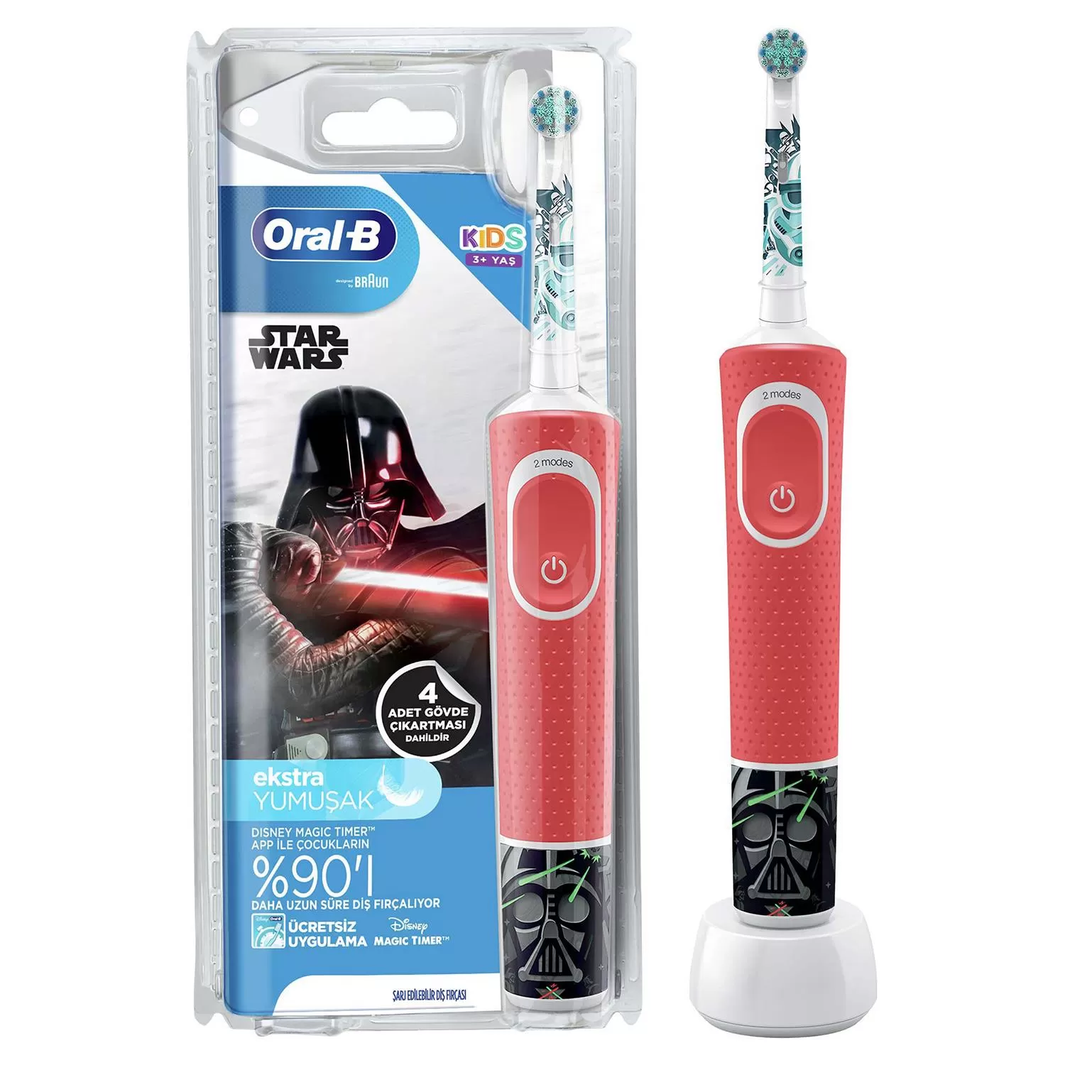 Oral-B D100 Vitality Star Wars Özel Seri Çocuklar İçin Şarj Edilebilir Diş Fırçası