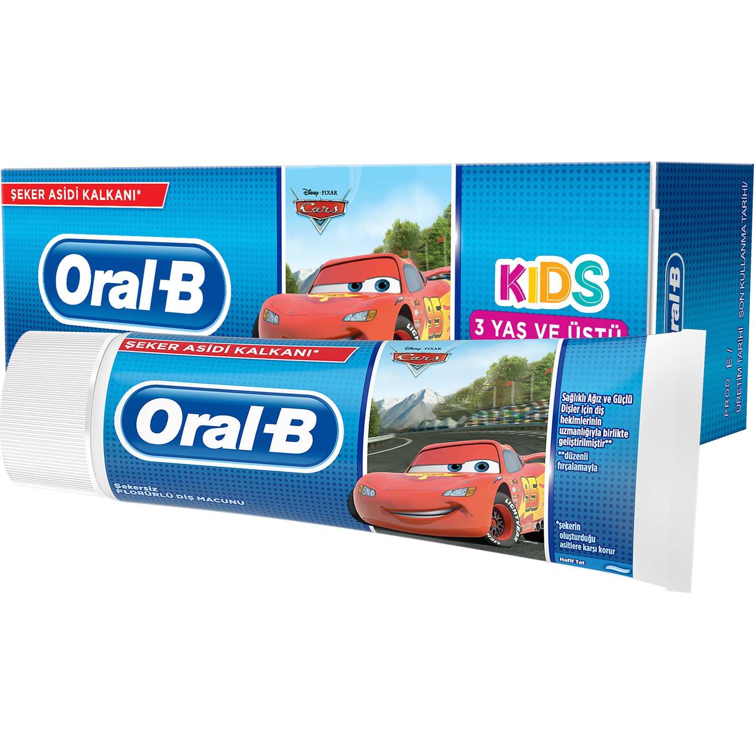 Oral-B Diş Macunu Cars 75 ml 3 Adet