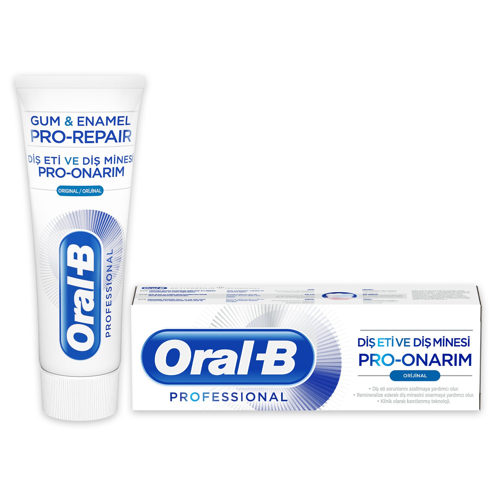 Oral-B Diş Eti ve Diş Minesi Pro Onarım Diş Macunu 75 ml