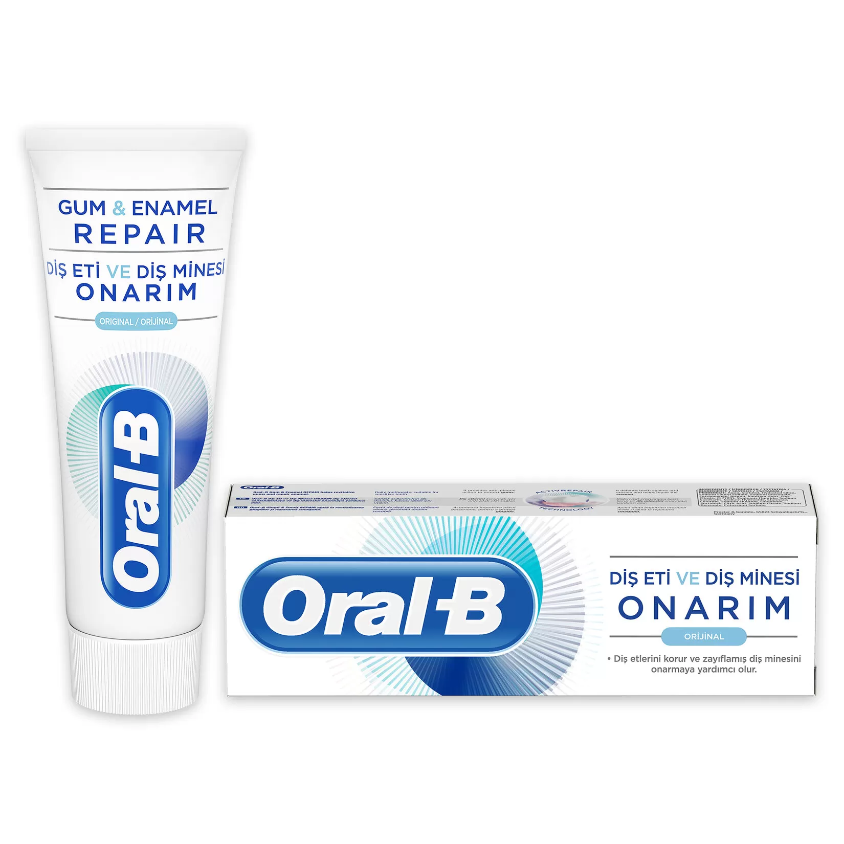 Oral-B Diş Eti ve Diş Minesi Onarım Original Diş Macunu 75 ml