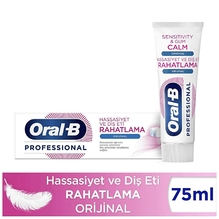 Oral-B Professional Hassasiyet ve Diş Eti Rahatlama Orijinal Diş Macunu 75Ml