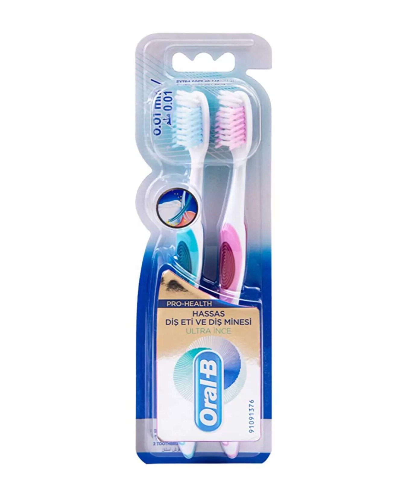 Oral-B Pro Health Hassas Diş Eti ve Diş Minesi Bakımı 1+1 Adet Diş Fırçası