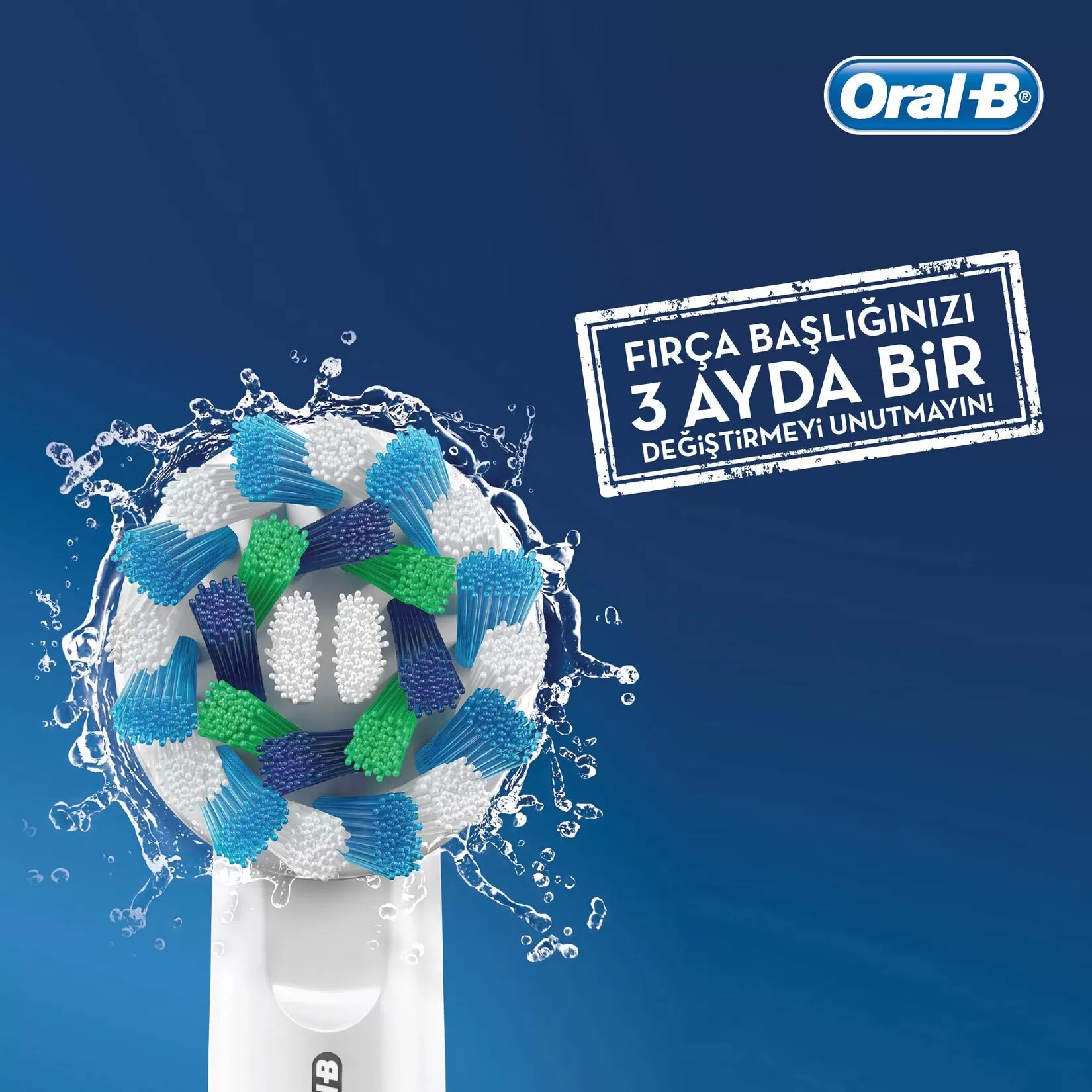 Oral-B Şarjlı Diş Fırçası Yedek Başlık Frozen 2'li