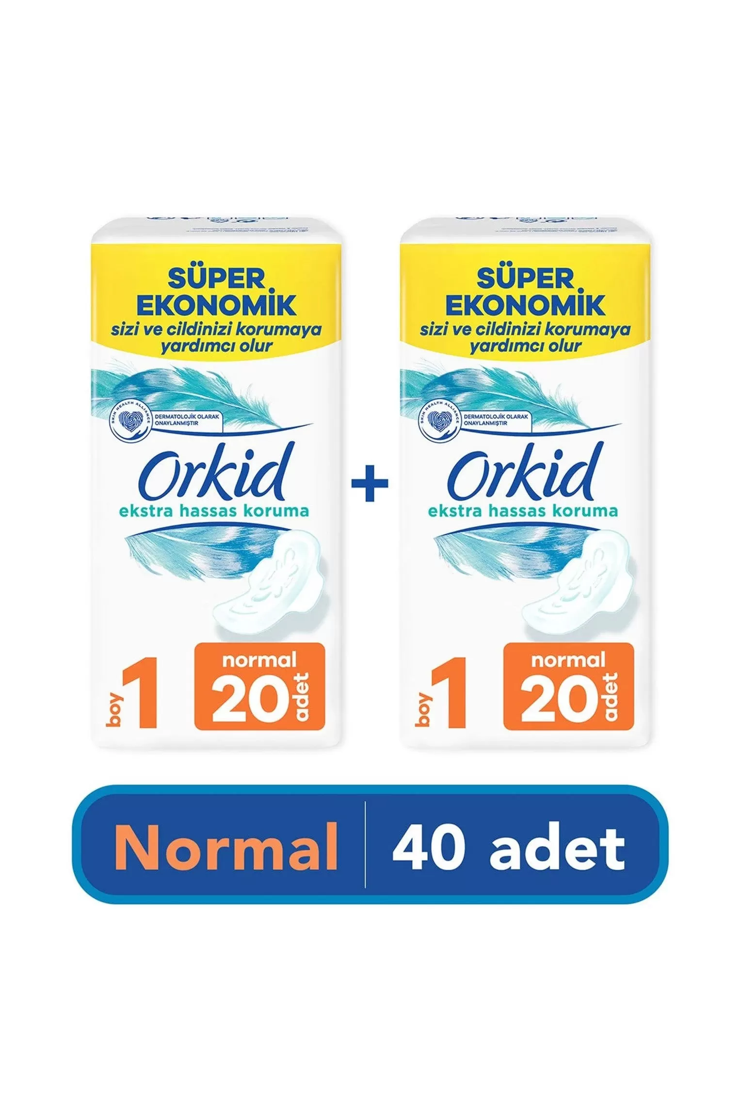 Orkid Ekstra Hassas Koruma Ped Normal 40x6 240 Adet