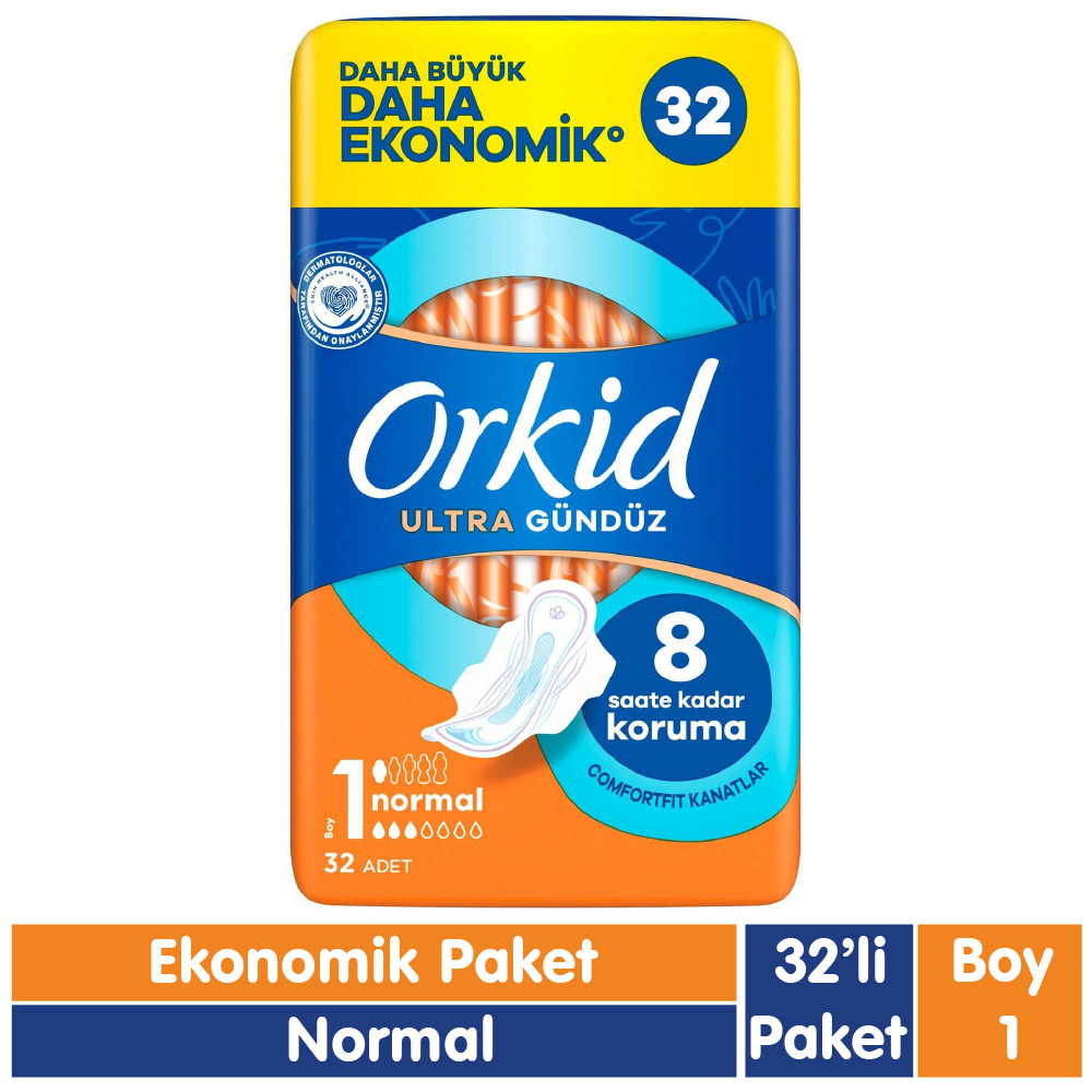 Orkid Ultra Normal Ped 32 Adet