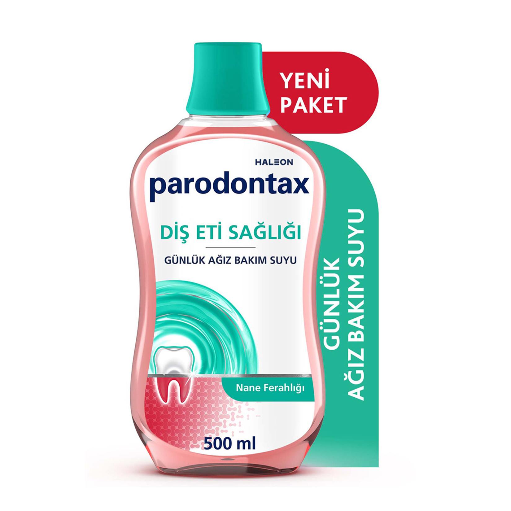 Parodontax Nane Ferahlığı Ağız Bakım Suyu 500 ml 2 Adet