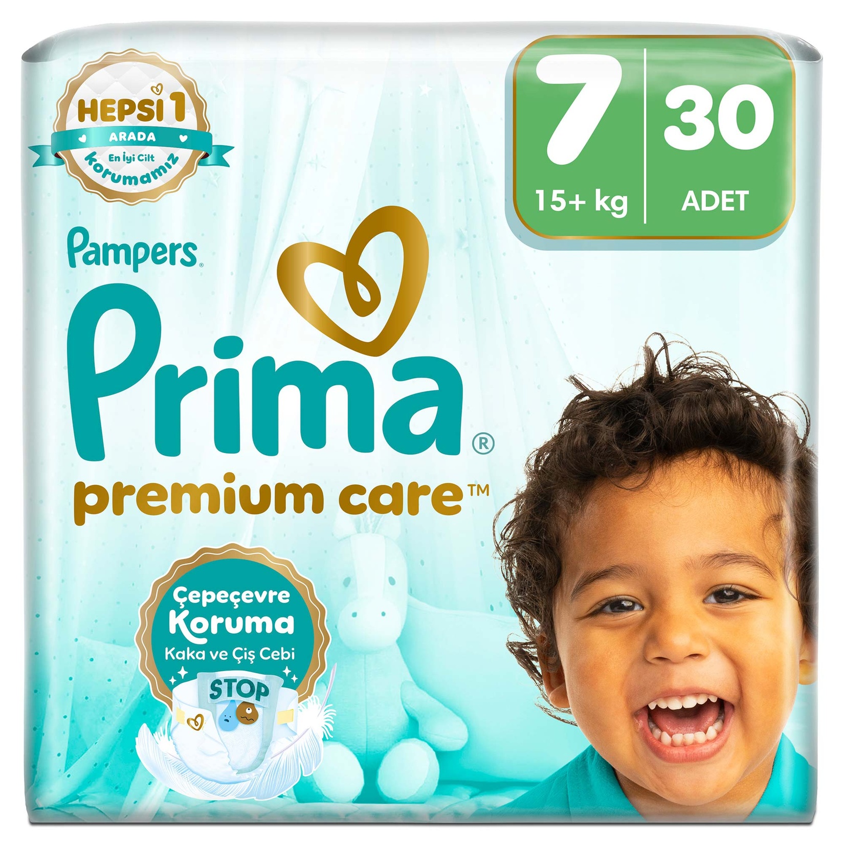 Prima Premium Care Bebek Bezi Ekonomik Paket 7 Beden 30x3 90 Adet