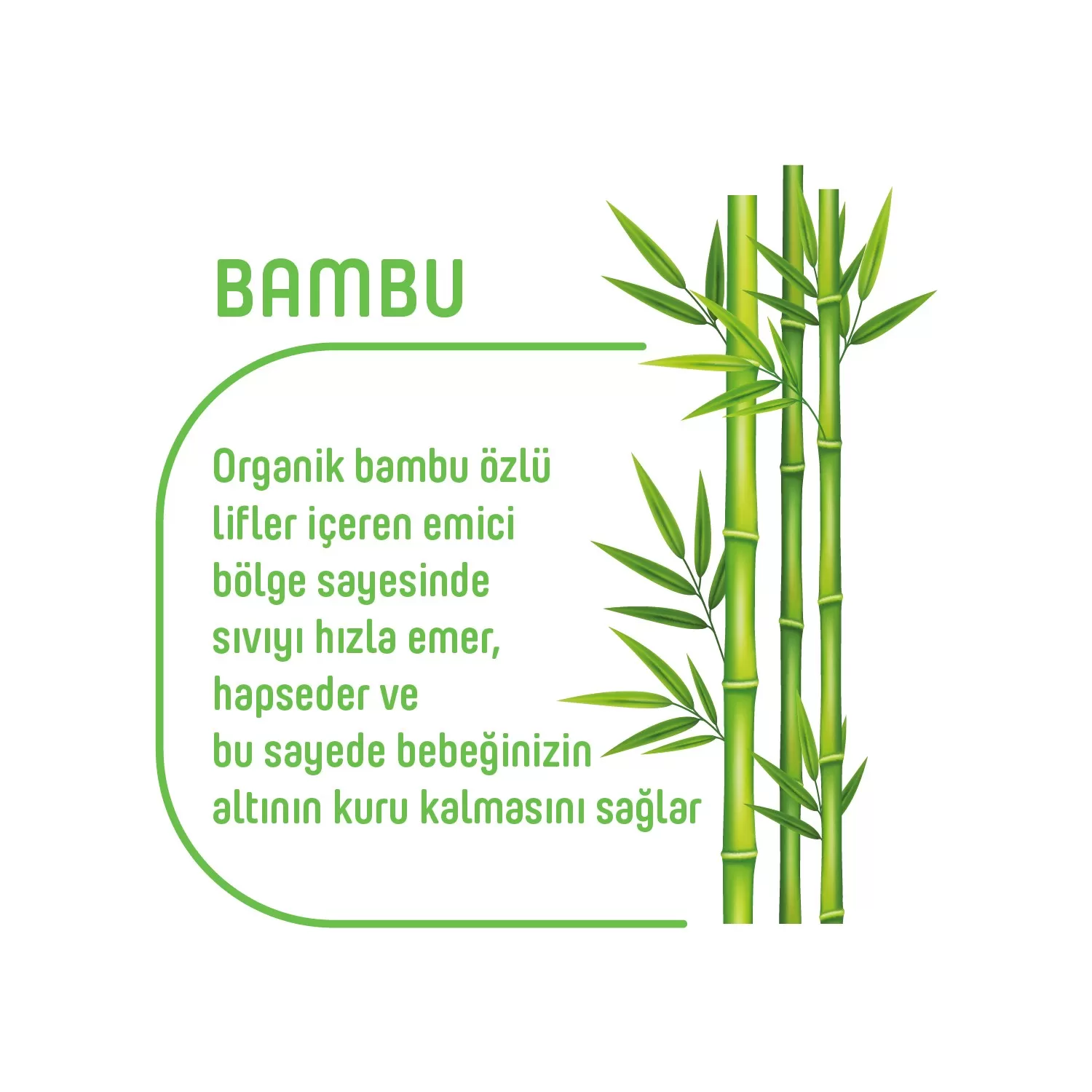 Pure Wipes Organik Bambu Islak Havlu Mendil 60x36 2160 Yaprak